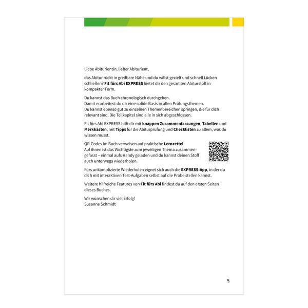 Produktbild: Fit f&uuml;rs Abi EXPRESS