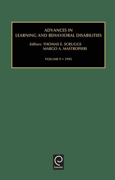 Produktbild: Advances in Learning and Behavioural Disabilities