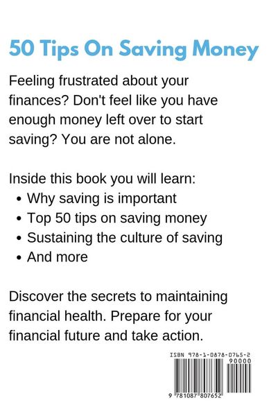 Produktbild: 50 Tips On Saving Money
