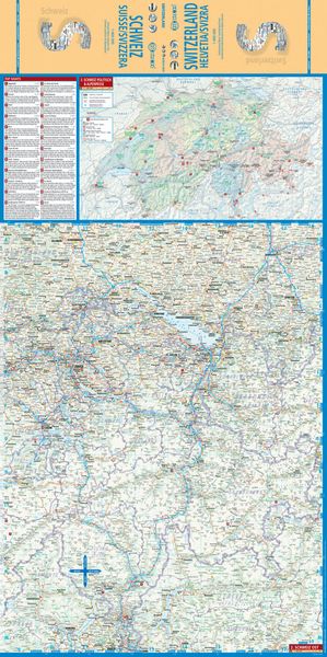 Produktbild: Switzerland, Schweiz, Borch Map