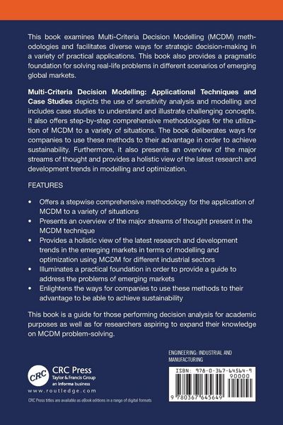 Produktbild: Multi-Criteria Decision Modelling