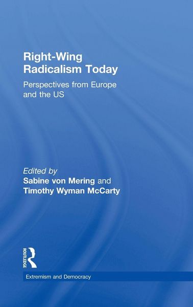 Produktbild: Right-Wing Radicalism Today