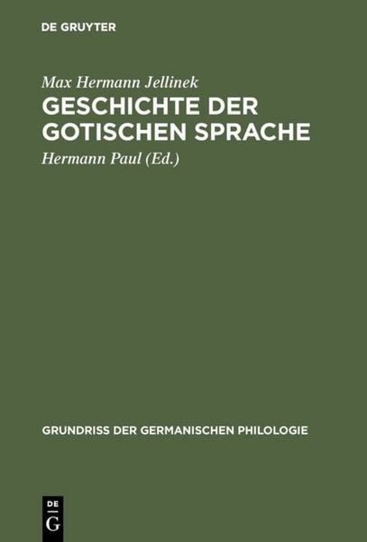 Produktbild: Geschichte der gotischen Sprache