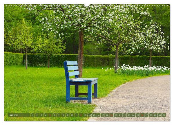 Produktbild: Impressionen - G&uuml;tersloh entlang der Dalke (hochwertiger Premium Wandkalender 2026 DIN A2 quer), Kunstdruck in Hochglanz