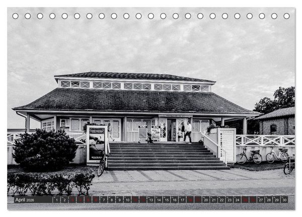 Produktbild: Ein Blick das Ostseebad K&uuml;hlungsborn (Tischkalender 2026 DIN A5 quer), CALVENDO Monatskalender