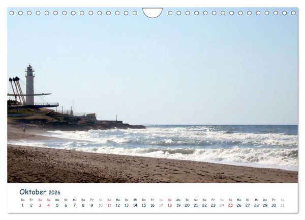 Produktbild: COSTA DEL SOL - Wellenspiel (Wandkalender 2026 DIN A4 quer), CALVENDO Monatskalender