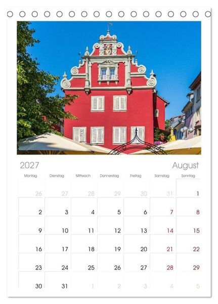Produktbild: Tischplaner 2027 - Konstanz - Traumort am Bodensee (A5 Tischkalender zum Aufstellen) CALVENDO