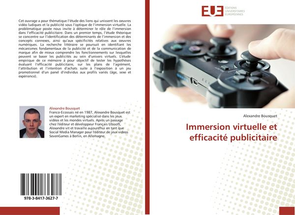 Produktbild: Immersion virtuelle et efficacit&eacute; publicitaire