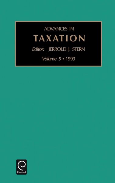 Produktbild: Advances in Taxation