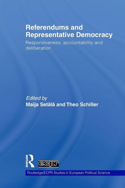 Produktbild: Referendums and Representative Democracy