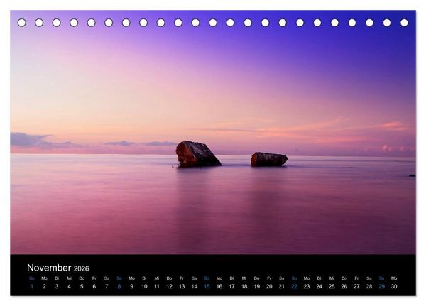 Produktbild: Sonnenunterg&auml;nge (Tischkalender 2026 DIN A5 quer), CALVENDO Monatskalender