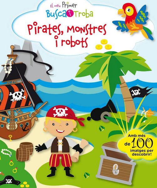 Produktbild: El meu primer busca i troba. Pirates, monstres i robots