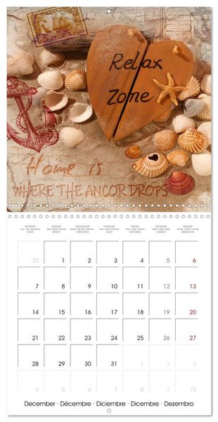 Produktbild: Life is better at the sea (Wall Calendar 2026 12 &times; 12 Inch) CALVENDO 12 Month Wall Calendar