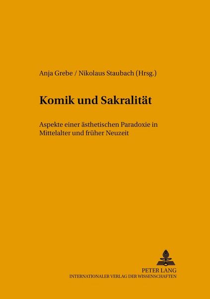Produktbild: Komik und Sakralit&auml;t