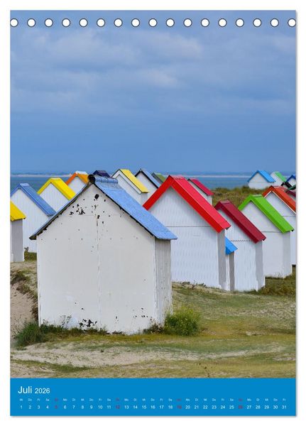 Produktbild: Impressionen aus der Normandie (Tischkalender 2026 DIN A5 hoch), CALVENDO Monatskalender
