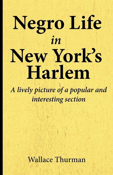 Produktbild: Negro life in New York's Harlem A lively picture of a popular and interesting section