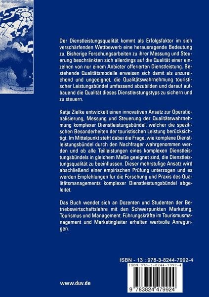 Produktbild: Qualit&auml;t komplexer Dienstleistungsb&uuml;ndel