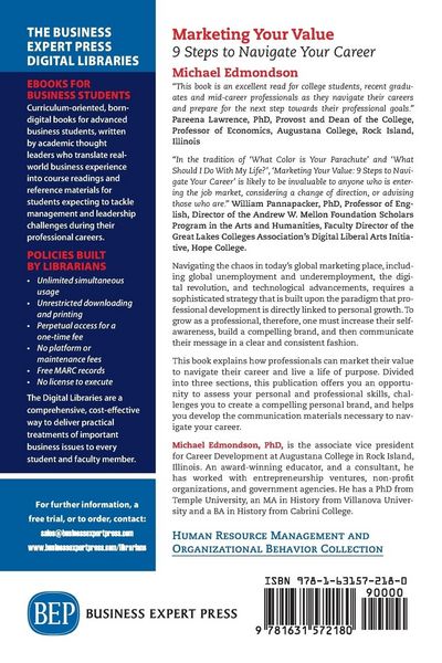 Produktbild: Marketing Your Value