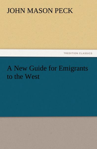Produktbild: A New Guide for Emigrants to the West