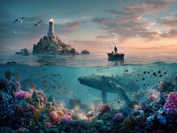 Produktbild: CALVENDO Puzzle Ein Motiv aus dem Kalender "Below" | 1000 Teile Lege-Gr&ouml;&szlig;e 64x48cm Foto-Puzzle f&uuml;r gl&uuml;ckliche Stunden