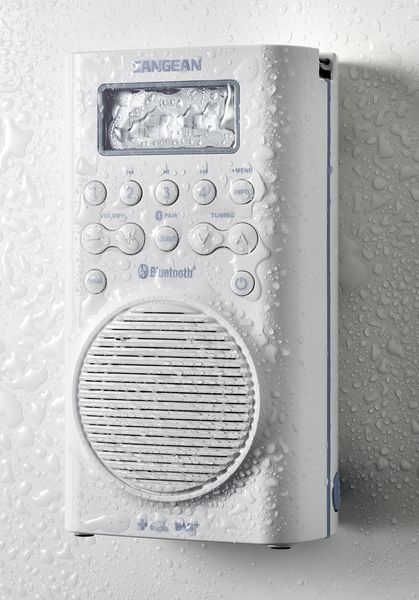 Produktbild: Sangean H205 Badradio DAB+, UKW Bluetooth&reg; wasserdicht Wei&szlig;