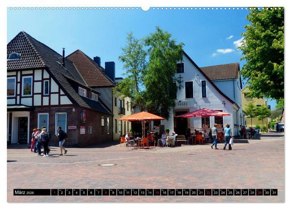 Produktbild: Osterholz-Scharmbeck im Teufelsmoor (hochwertiger Premium Wandkalender 2026 DIN A2 quer), Kunstdruck in Hochglanz