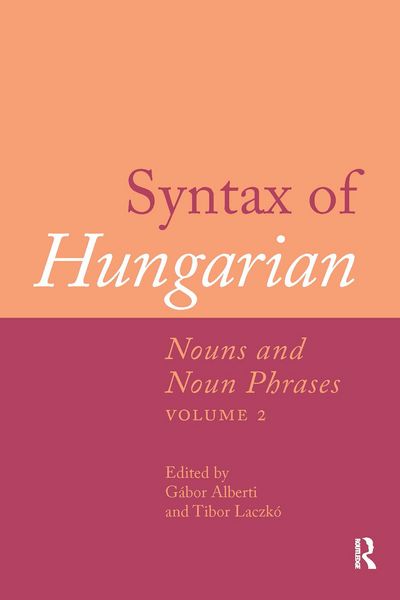 Produktbild: Syntax of Hungarian