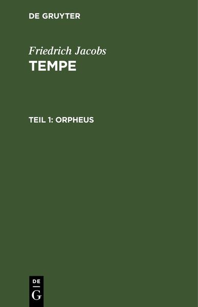 Produktbild: Orpheus
