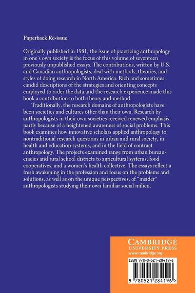 Produktbild: Anthropologists at Home in North America
