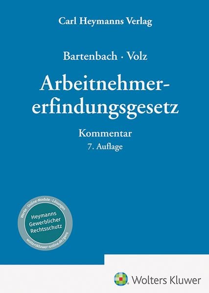 Produktbild: Arbeitnehmererfindungsgesetz