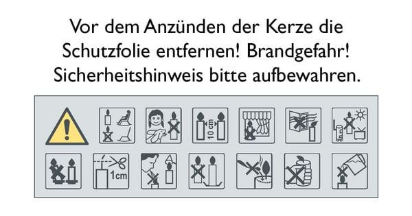Produktbild: Stumpenkerze - Ein Licht f&uuml;r dich