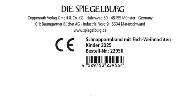 Produktbild: Schnapparmband m.Fach - Wintertiere im Weihnachts.,sort.i.D.