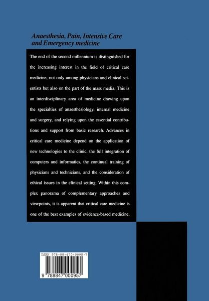 Produktbild: Anesthesia, Pain, Intensive Care and Emergency Medicine &mdash; A.P.I.C.E.