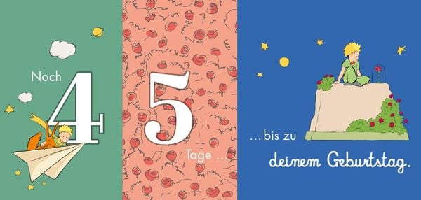 Produktbild: Der Kleine Prinz. Wie lange noch? Dein Countdown f&uuml;r besondere Anl&auml;sse