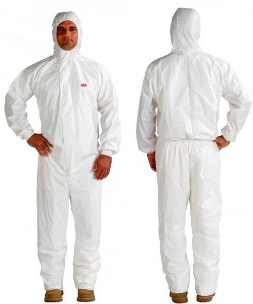 Produktbild: 3M 4545M Schutzanzug 4545 Kleider-Gr&ouml;&szlig;e: M Wei&szlig;