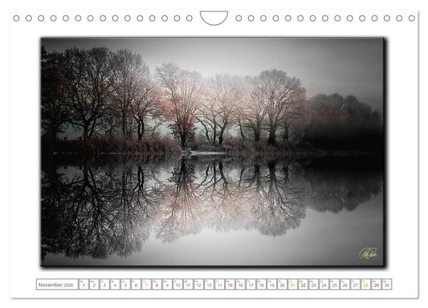 Produktbild: Zwischen den Zeiten - Zeiten der Ruhe und Entspannung (Wandkalender 2026 DIN A4 quer), CALVENDO Monatskalender