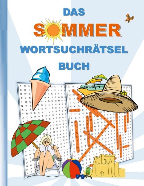 Produktbild: Das Sommer Wortsuchr&auml;tsel Buch