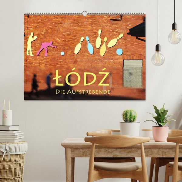 Produktbild: Lodz, die Aufstrebende (Wandkalender 2026 DIN A2 quer), CALVENDO Monatskalender