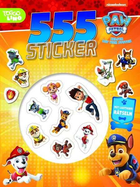 Produktbild: PAW Patrol 555 Sticker