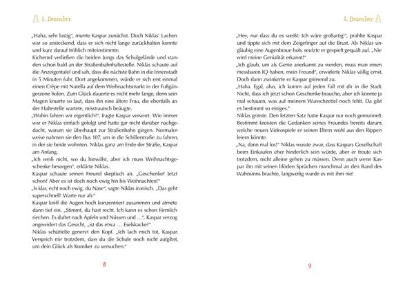 Produktbild: Advent, Advent, ein Gauner rennt. Ein Krimi-Adventskalender-Buch