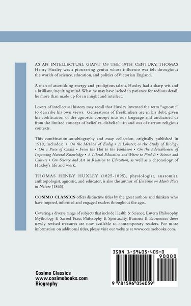 Produktbild: Huxley's Autobiography and Essays