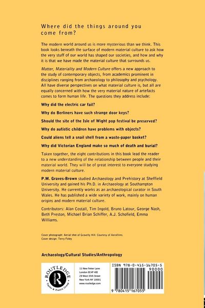 Produktbild: Matter, Materiality and Modern Culture