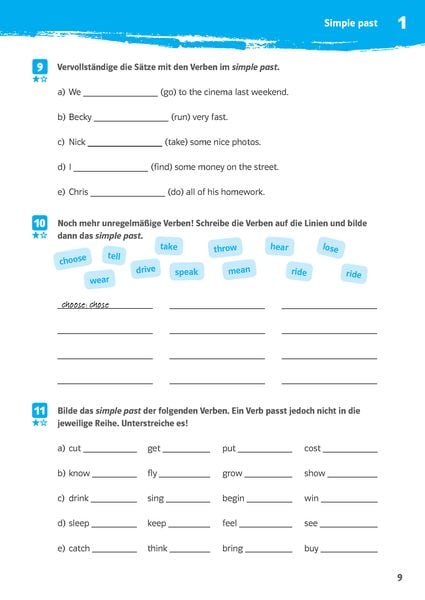 Produktbild: 10-Minuten-Training Simple Past und Present Perfect. Englisch 6./7. Klasse