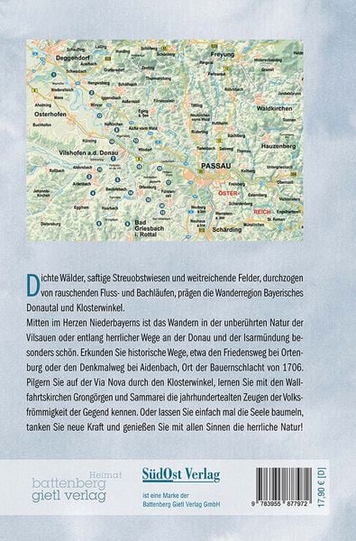 Produktbild: Wanderf&uuml;hrer Bayerisches Donautal & Klosterwinkel