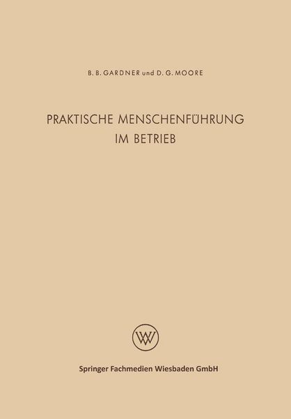 Produktbild: Praktische Menschenf&uuml;hrung im Betrieb