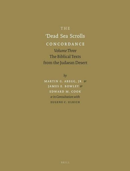 Produktbild: The Dead Sea Scrolls Concordance, Volume 3 (2 Vols)
