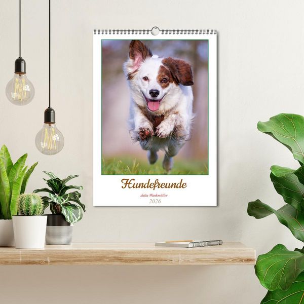 Produktbild: Hundefreunde (Wandkalender 2026 DIN A3 hoch), CALVENDO Monatskalender