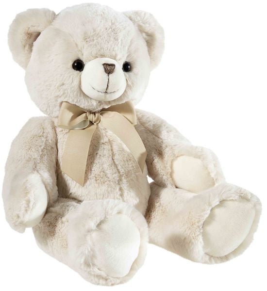 Produktbild: Heunec 140554 - B&auml;r mit Schleife, beige, Stofftier, Pl&uuml;schtier, 36 cm