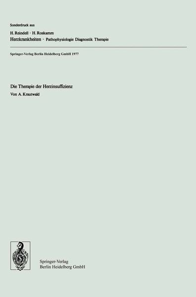 Produktbild: Die Therapie der Herzinsuffizienz