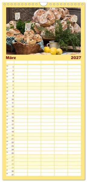 Produktbild: Familienplaner 2027 - Mallorca - Momente einer Reise mit 5 Spalten (Wandkalender, 21 x 45 cm) CALVENDO